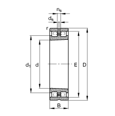 ALS NN3007-AS-K-M-SP, (j) DIN 5412-4 (bio)(zhn)Ҫߴ, ǶλS, pFF 1:12 ɷx, ּpСď(ni)϶ƹ