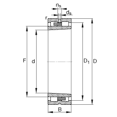 ALS NNU4968-S-K-M-SP, (j) DIN 5412-4 ˜ʵҪߴ, ǶλS, pFF 1:12 ɷx, ּpСď(ni)϶ƹ