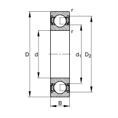 S 62210-2RSR, (j) DIN 625-1 (bio)(zhn)Ҫߴ, ɂ(c)ܷ