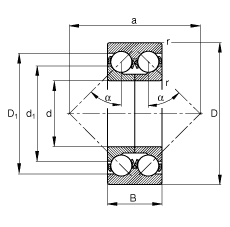 ǽ|S 3311-DA-MA, (j) DIN 628-3 ˜ʵҪߴ磬pɷxʷփ(ni)Ȧ|  = 45