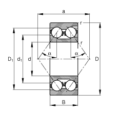 ǽ|S 3316, (j) DIN 628-3 ˜ʵҪߴ磬p|  = 35