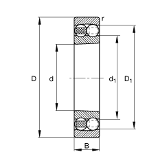 {S 1222-K-M-C3,  DIN 630 ˜ʵҪߴ, FF 1:12