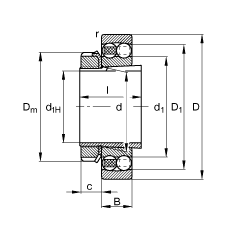 {S 1210-K-TVH-C3 + H210, (j) DIN 630  DIN 5415 ˜ʵҪߴ, F׺;o