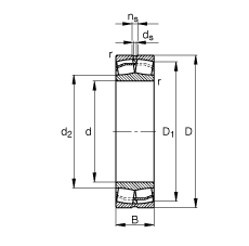 {ĝLS 22207-E1, (j) DIN 635-2 ˜ʵҪߴ