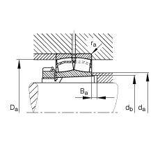 {(dio)ĝLS 22236-E1-K + H3136, (j) DIN 635-2 (bio)(zhn)Ҫߴ, F׺;o