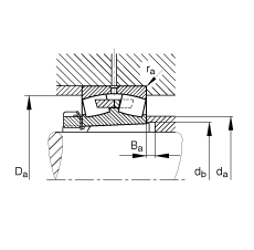 {(dio)ĝLS 23240-B-K-MB + H2340, (j) DIN 635-2 ˜ʵҪߴ, F׺;o