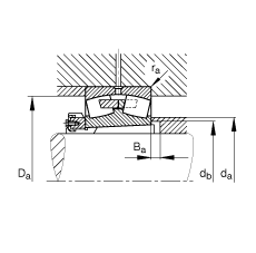 {ĝLS 23048-K-MB + H3048,  DIN 635-2 ˜ʵҪߴ, F׺;o